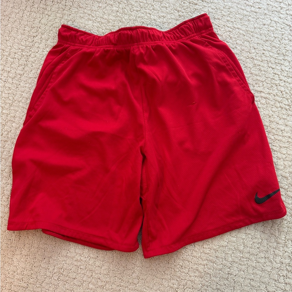 Nike Dri-FIT Red Shorts